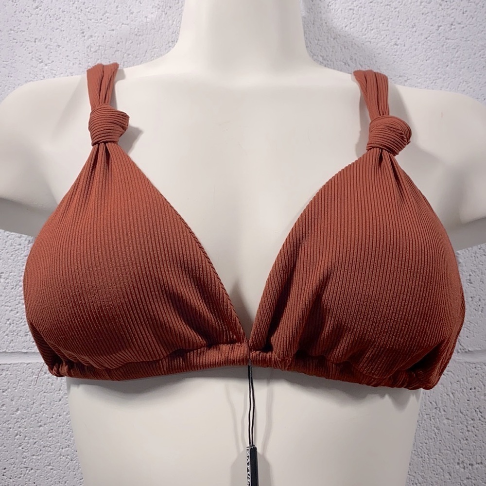 NWT Zaful rust brown 2 Pc bikini - Picture 2 of 12
